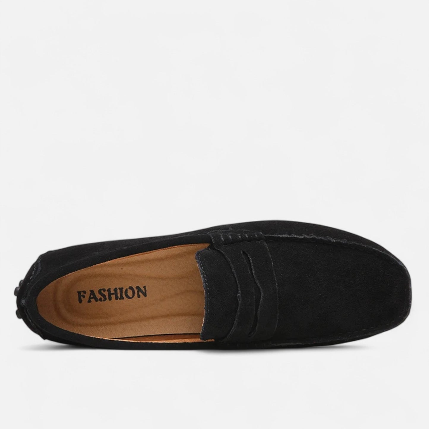 Rivrier l Men’s Suede Leather Slip‑On Loafers – Handcrafted Elegance