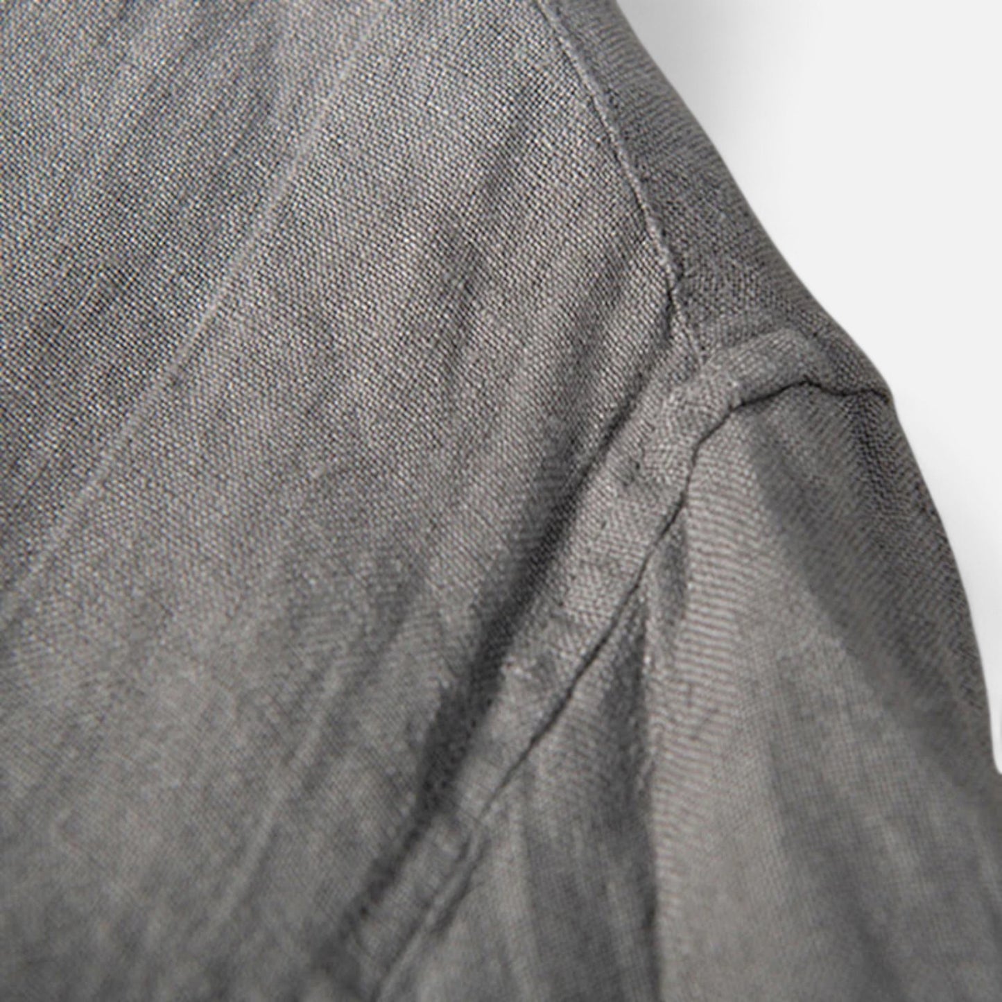 Rivrier l Men’s Cotton–Linen Shirt Half Sleeves – Lightweight Luxury Tailoring