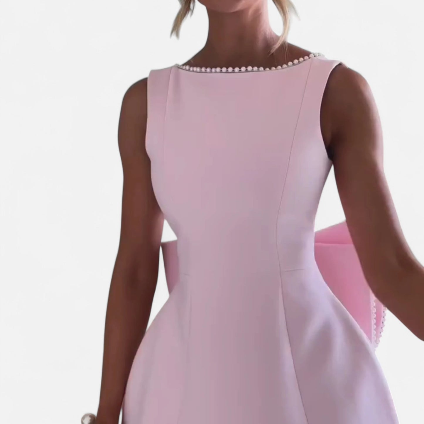 Rivrier l Women’s Elegant Mini Dress – Refined Cocktail Silhouette