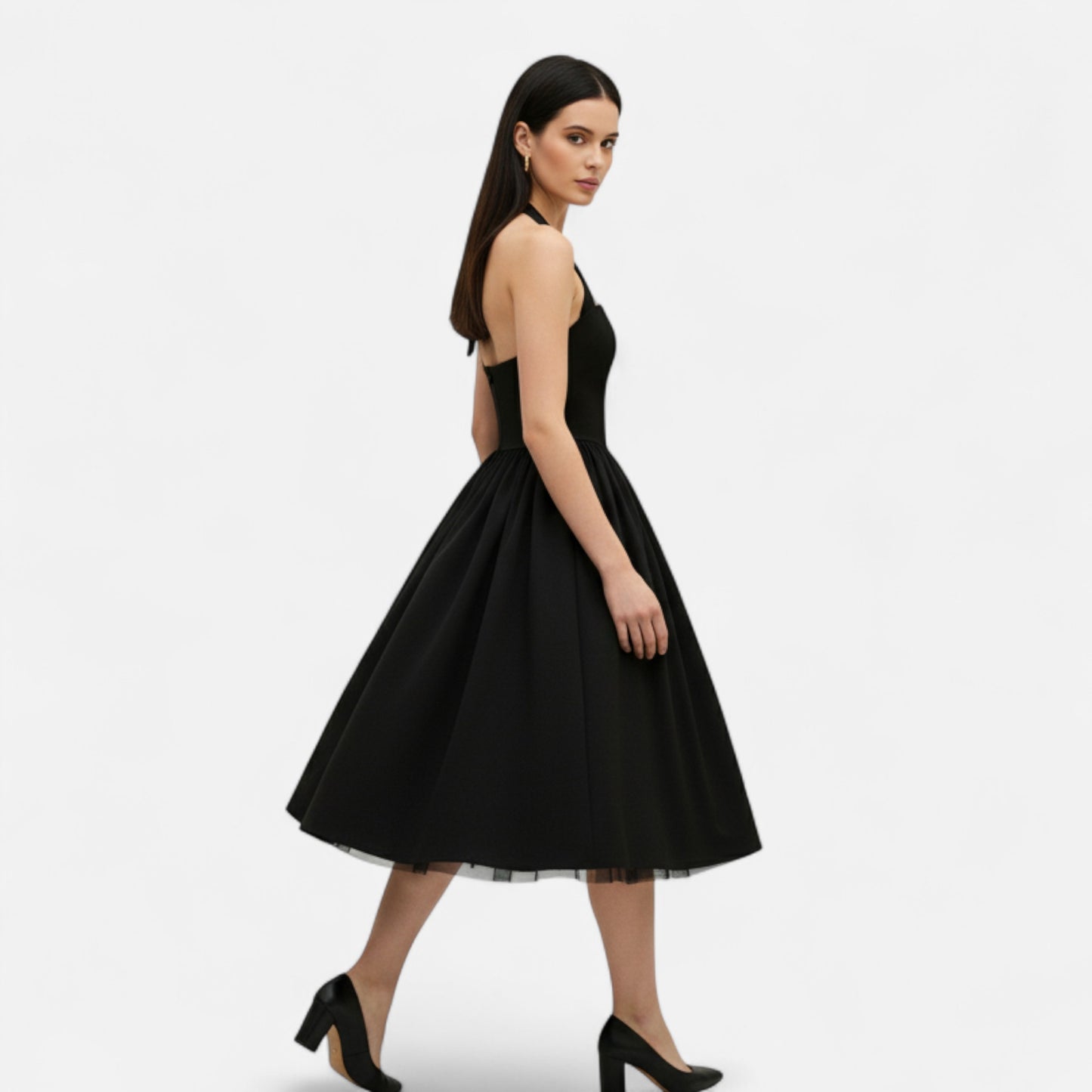 Rivrier l Women’s Elegant Mini Dress – Chic Evening Statement