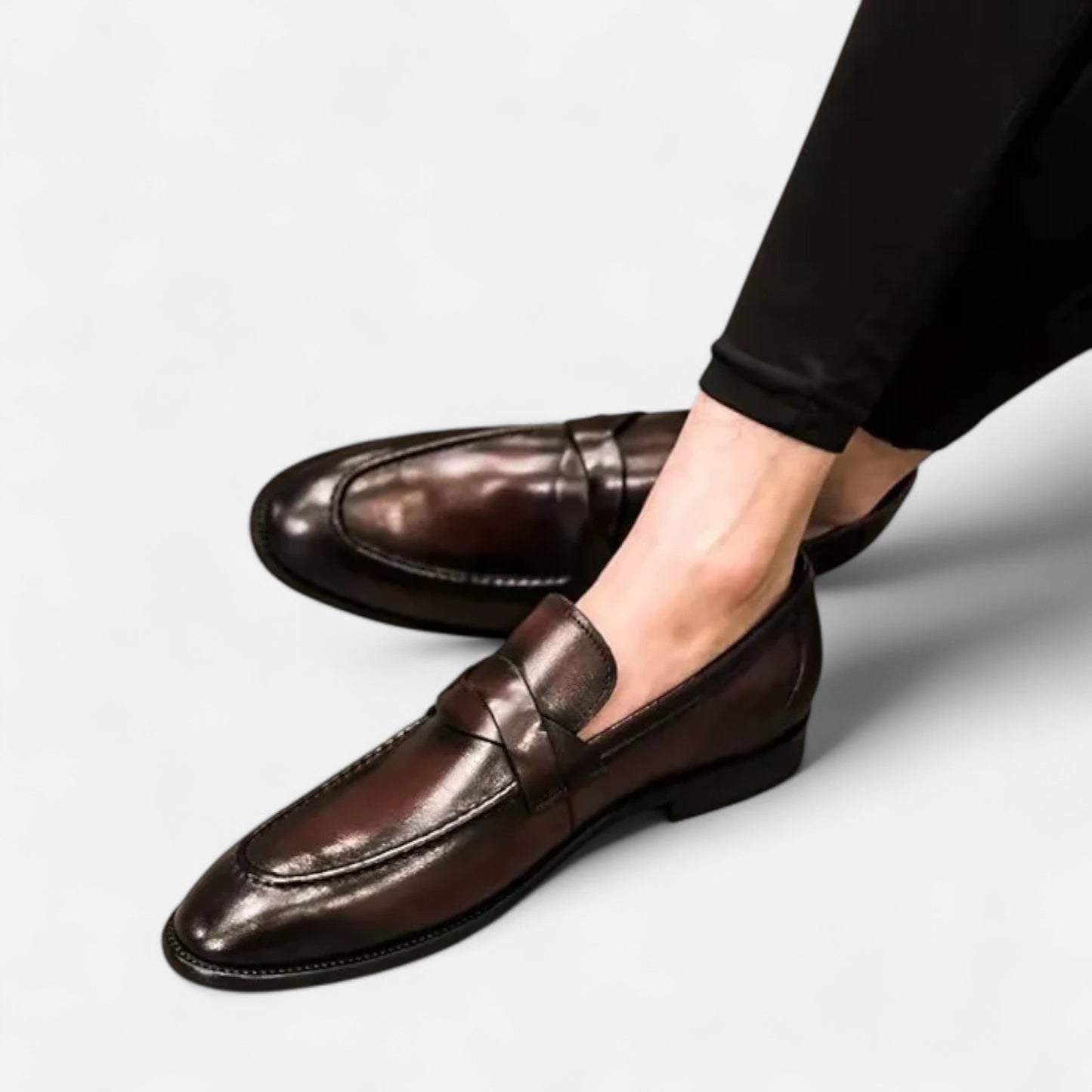Rivrier l Men’s Leather Loafers – Timeless Heritage and Everyday Comfort