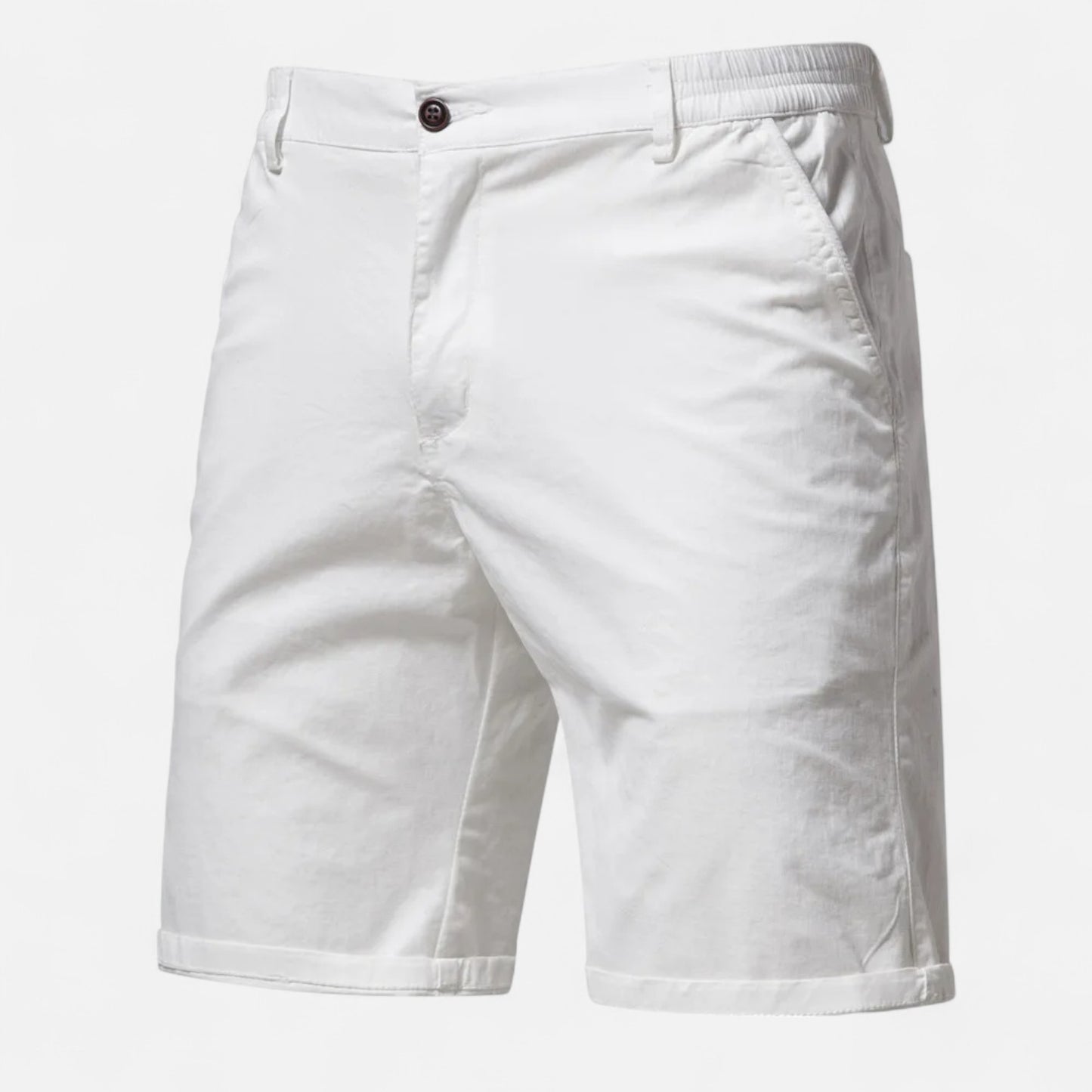 Rivrier l Men’s Cotton Business Shorts – Tailored Summer Professionalism
