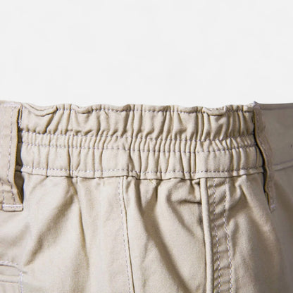 Rivrier l  Men’s Cotton Business Shorts – Tailored Summer Professionalism