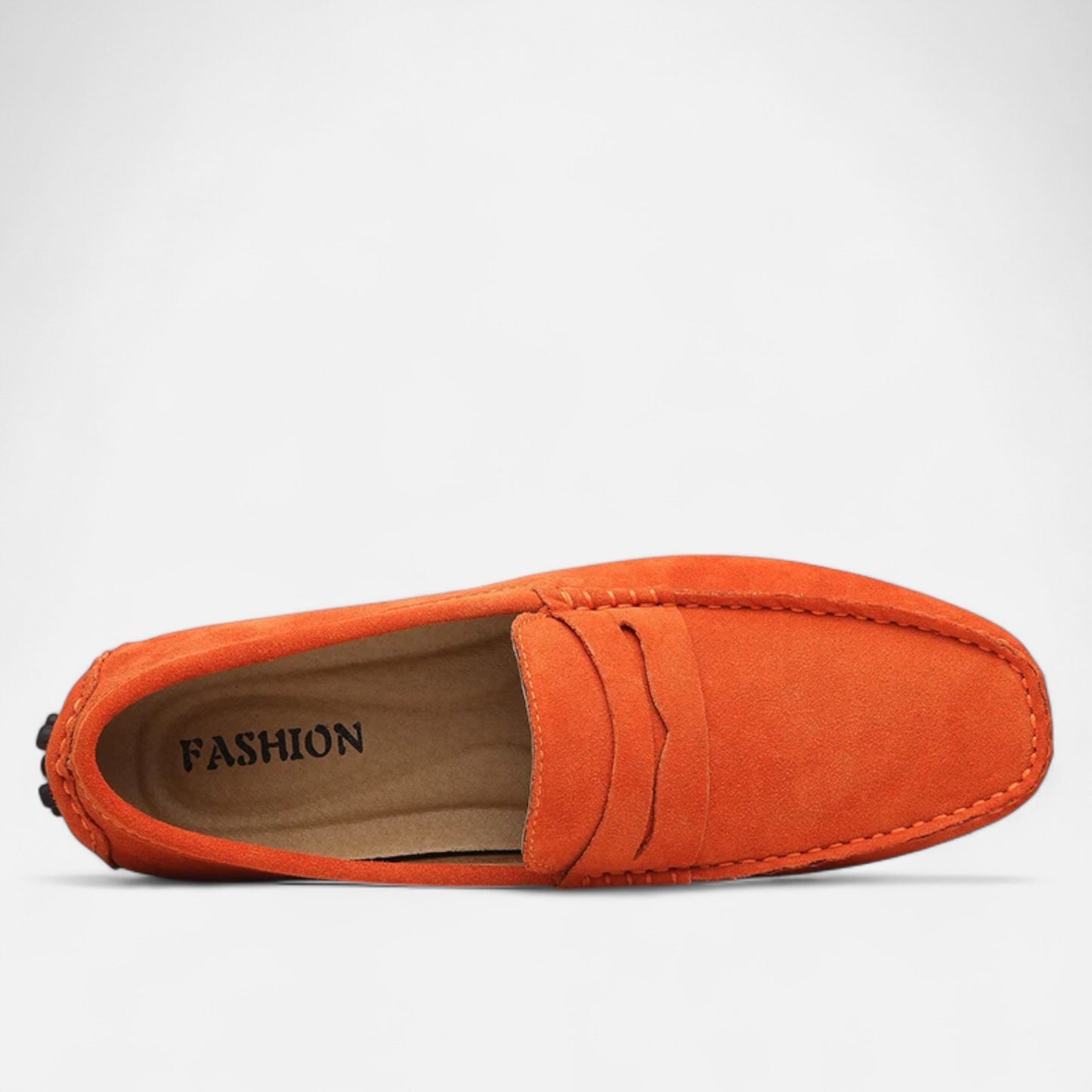 Rivrier l Men’s Suede Leather Slip‑On Loafers – Handcrafted Elegance