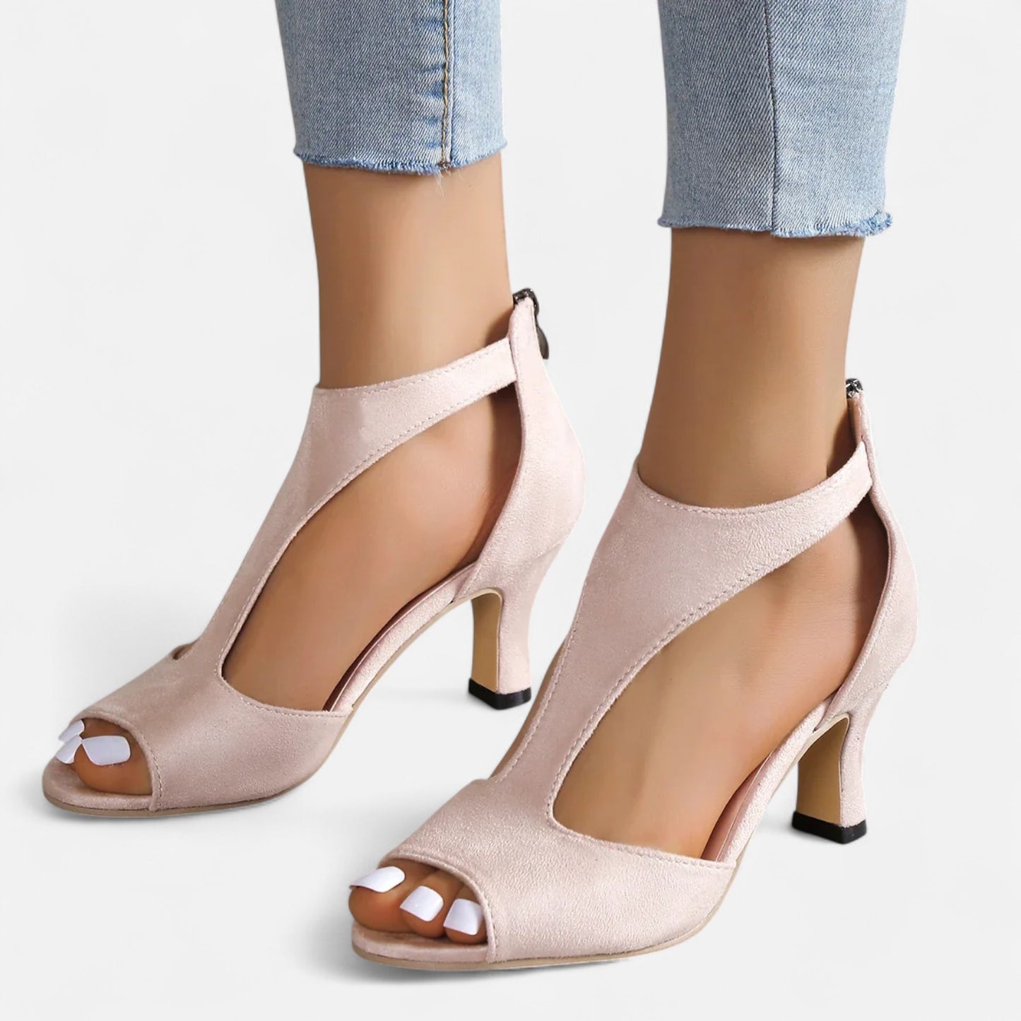 Rivrier l Women’s Leather High‑Heel Pumps – Sleek Sophistication