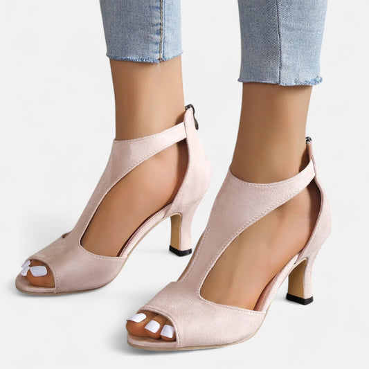 Rivrier l Women’s Leather High‑Heel Pumps – Sleek Sophistication