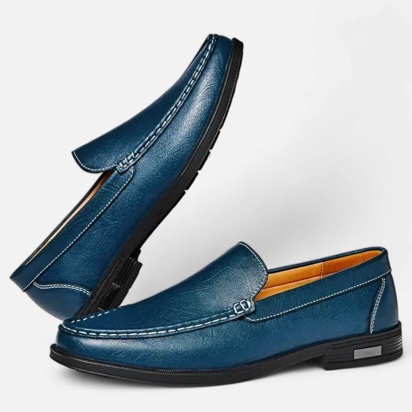 Rivrier l  Men’s Leather Slip‑On Formal Wedding Shoes – Refined Elegance