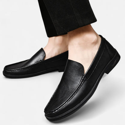 Rivrier l  Men’s Leather Slip‑On Formal Wedding Shoes – Refined Elegance