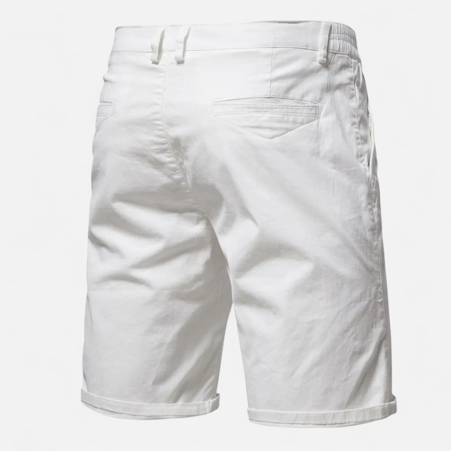 Rivrier l  Men’s Cotton Business Shorts – Tailored Summer Professionalism
