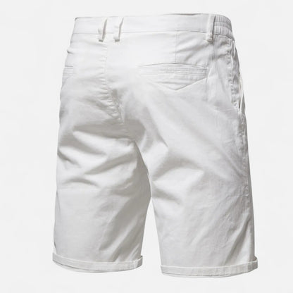 Rivrier l  Men’s Cotton Business Shorts – Tailored Summer Professionalism