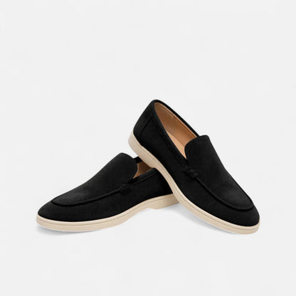 Rivrier l  Men’s Suede Loafers – Refined British‑Influenced Elegance