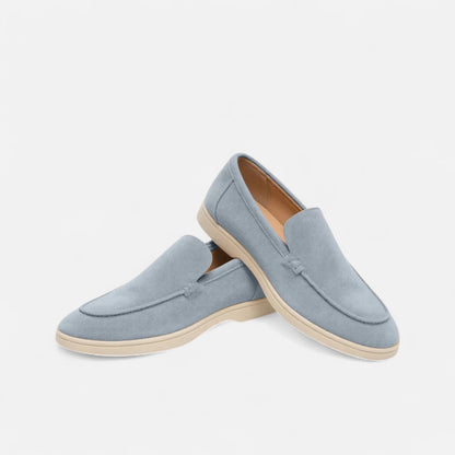 Rivrier l  Men’s Suede Loafers – Refined British‑Influenced Elegance