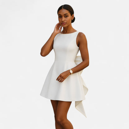 Rivrier l Women’s Elegant Mini Dress – Refined Cocktail Silhouette