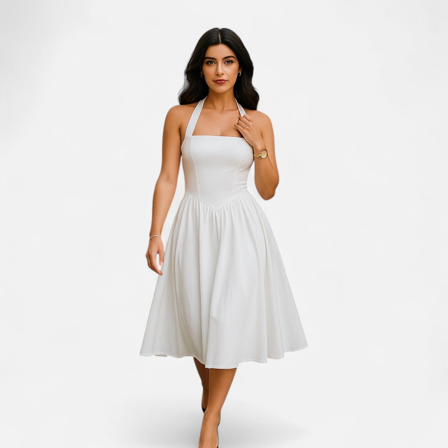 Rivrier l  Women’s Elegant Mini Dress – Chic Evening Statement