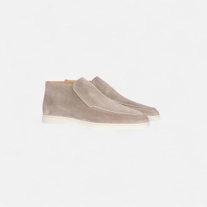 Rivrier l  Men’s High Cow‑Suede Loafers – Elevated Heritage Design