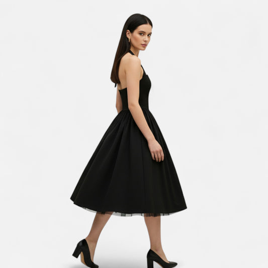 Rivrier l  Women’s Elegant Mini Dress – Chic Evening Statement