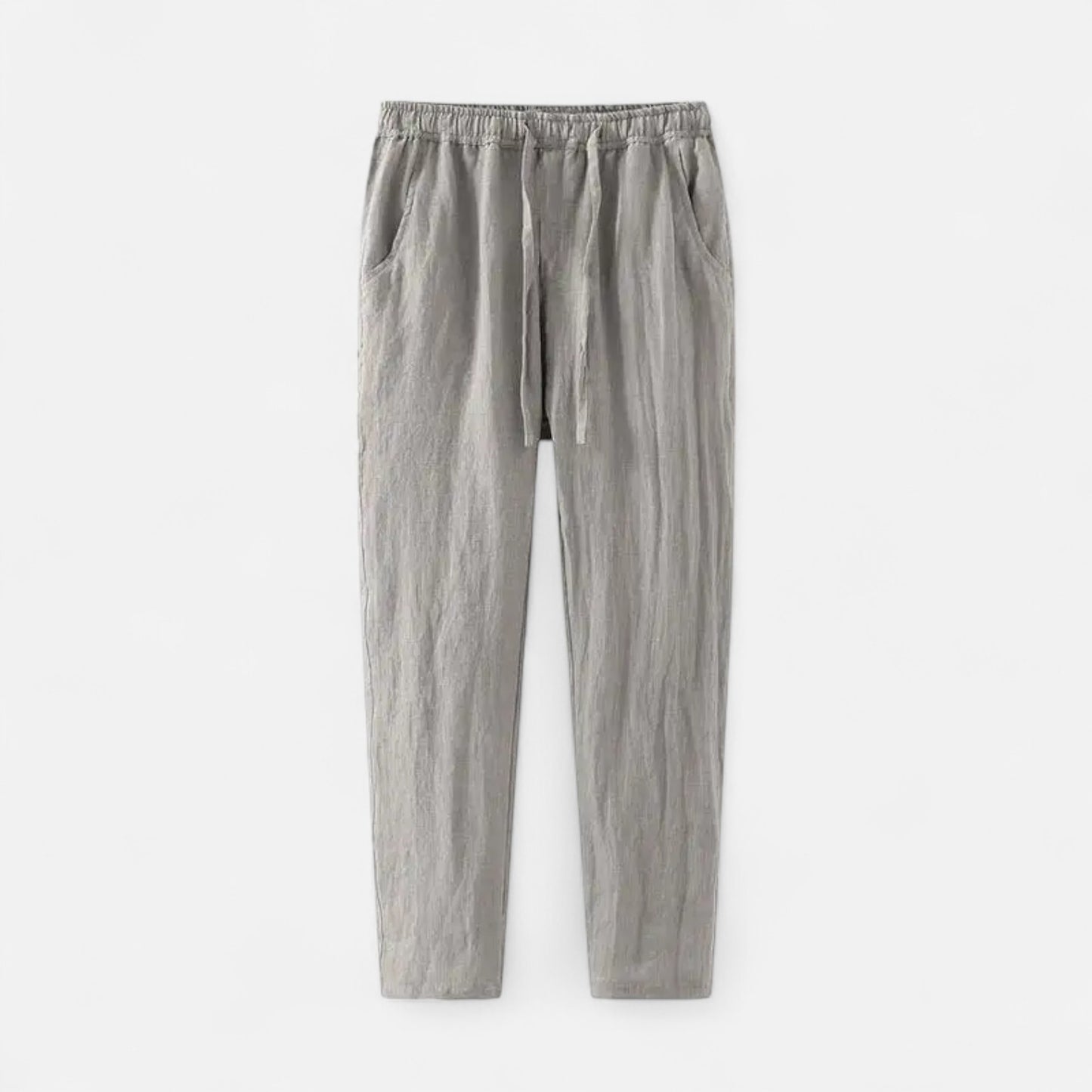 Rivrier l Men’s Pure Linen Trousers – Lightweight Tailored Elegance