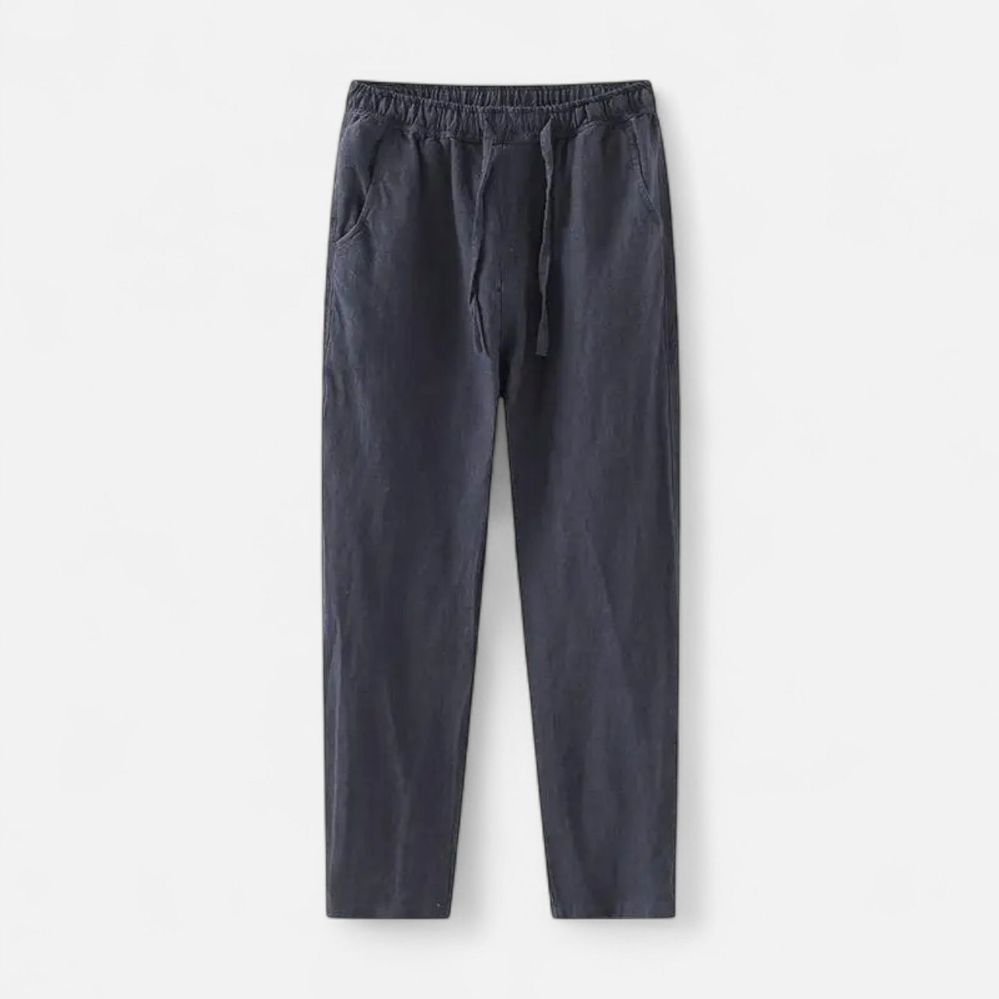 Rivrier l Men’s Pure Linen Trousers – Lightweight Tailored Elegance
