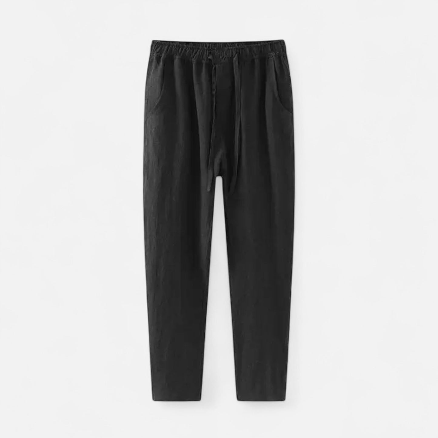 Rivrier l Men’s Pure Linen Trousers – Lightweight Tailored Elegance
