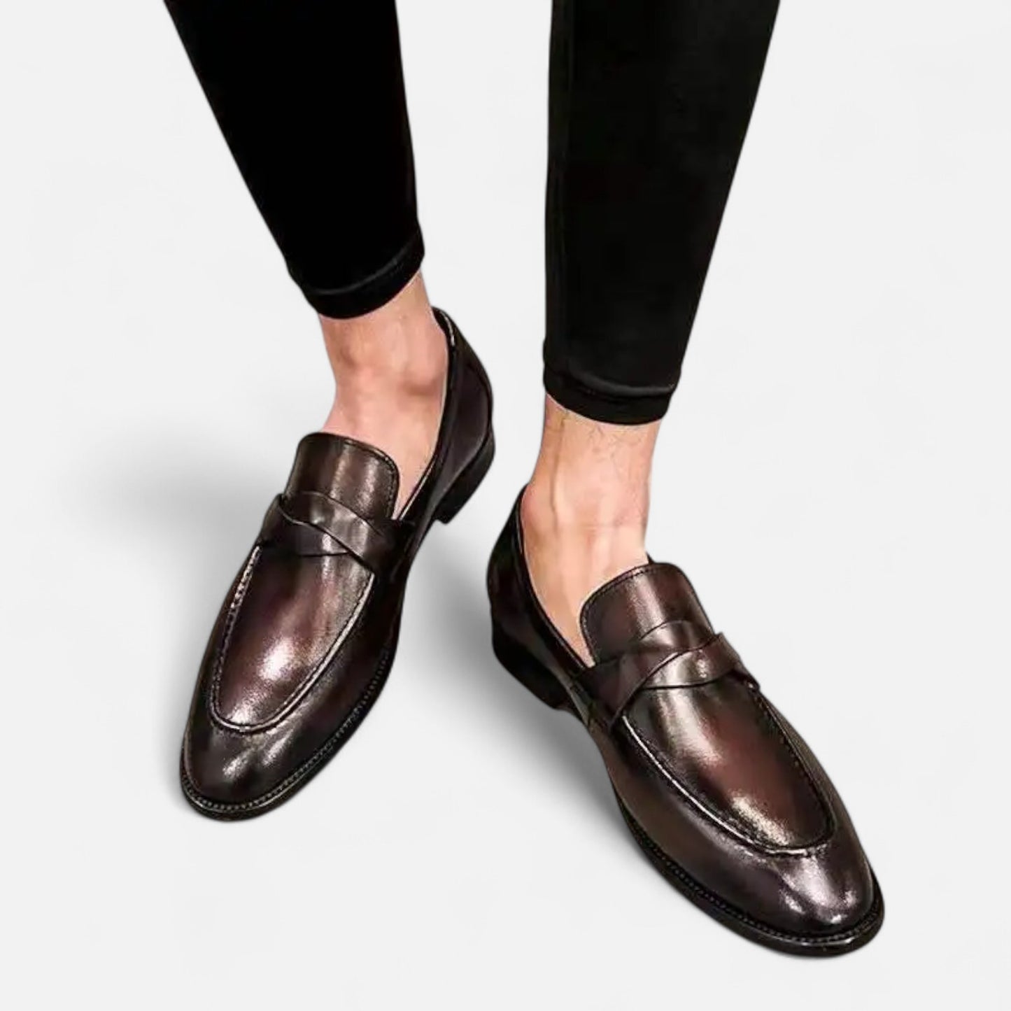 Rivrier l Men’s Leather Loafers – Timeless Heritage and Everyday Comfort