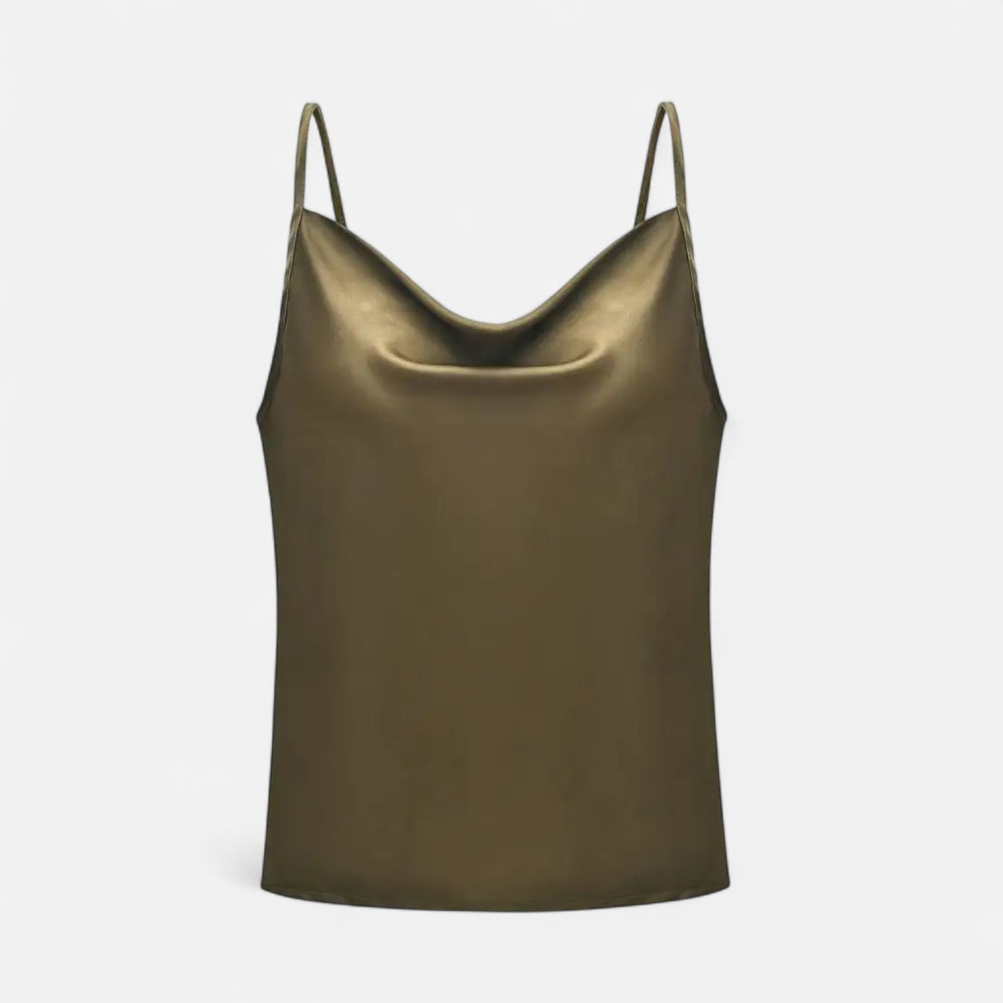 Rivrier l Women’s Silk‑Satin Tops – Luxe Layering Essentials