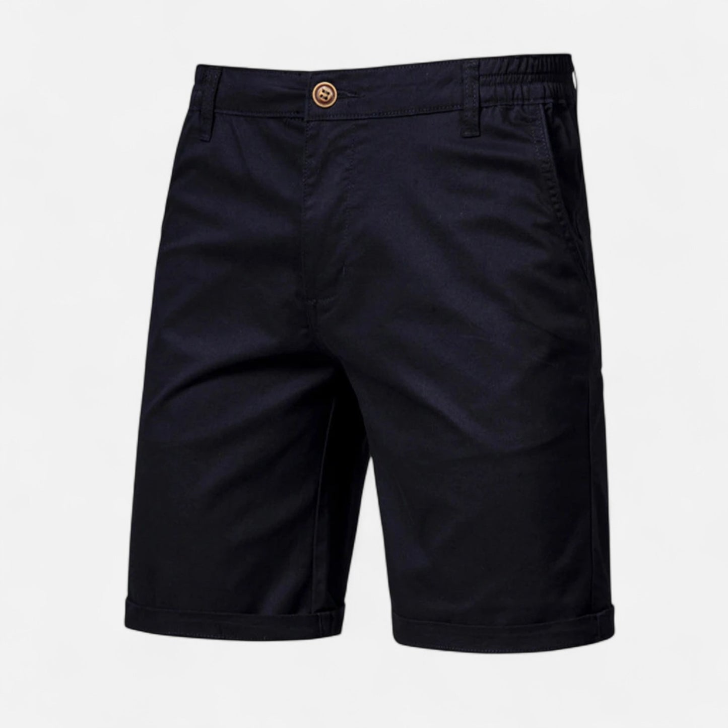 Rivrier l  Men’s Cotton Business Shorts – Tailored Summer Professionalism