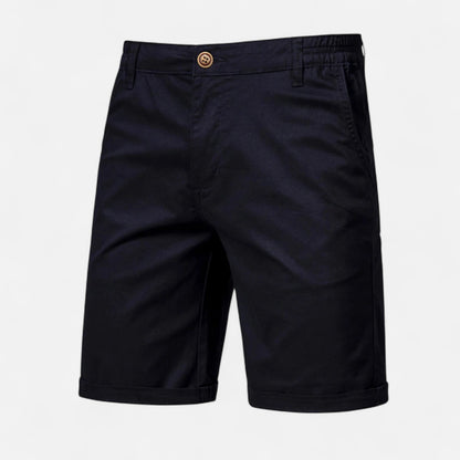 Rivrier l  Men’s Cotton Business Shorts – Tailored Summer Professionalism