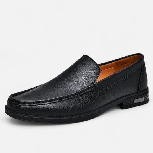 Rivrier l  Men’s Leather Slip‑On Formal Wedding Shoes – Refined Elegance