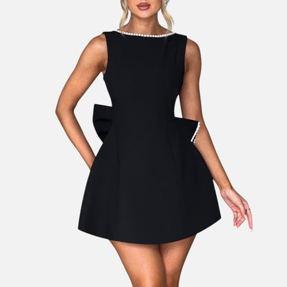 Rivrier l Women’s Elegant Mini Dress – Refined Cocktail Silhouette