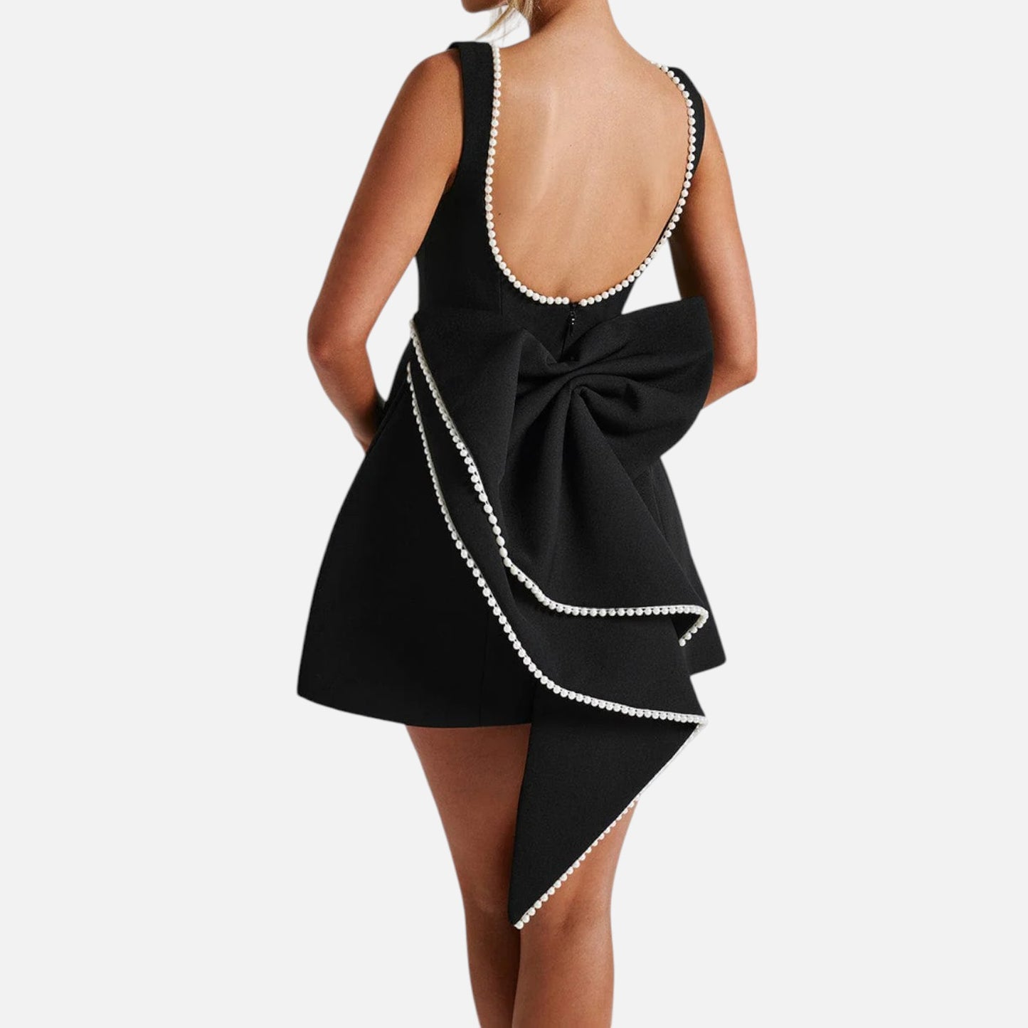 Rivrier l Women’s Elegant Mini Dress – Refined Cocktail Silhouette