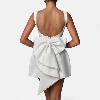 Rivrier l Women’s Elegant Mini Dress – Refined Cocktail Silhouette