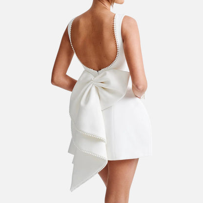 Rivrier l Women’s Elegant Mini Dress – Refined Cocktail Silhouette