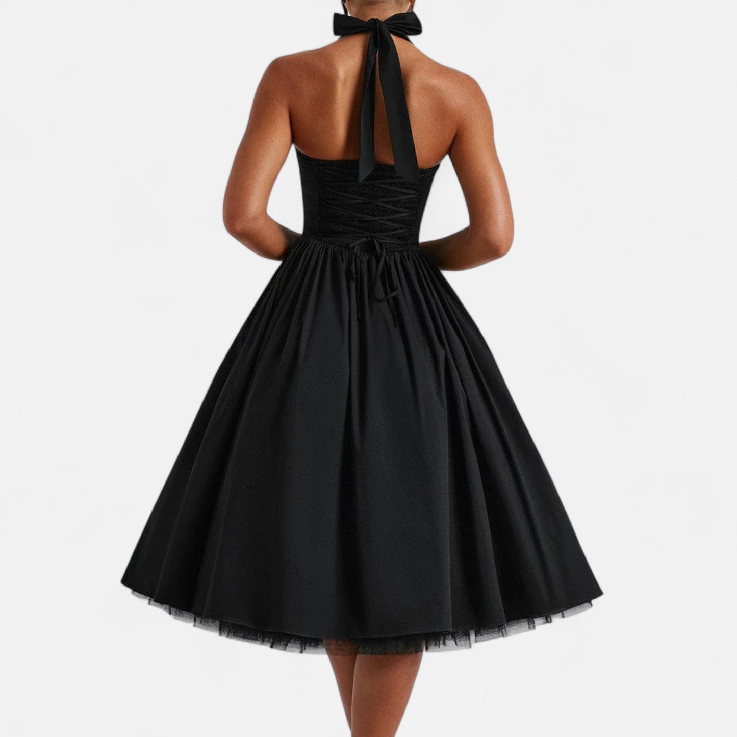 Rivrier l  Women’s Elegant Mini Dress – Chic Evening Statement