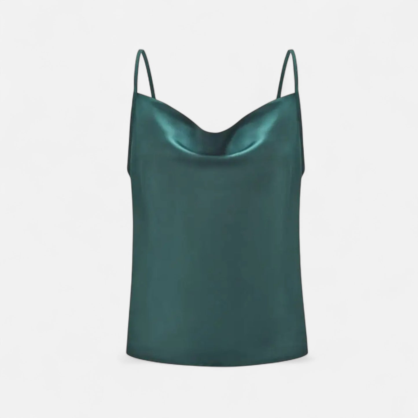 Rivrier l Women’s Silk‑Satin Tops – Luxe Layering Essentials
