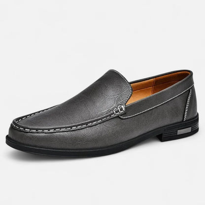 Rivrier l  Men’s Leather Slip‑On Formal Wedding Shoes – Refined Elegance