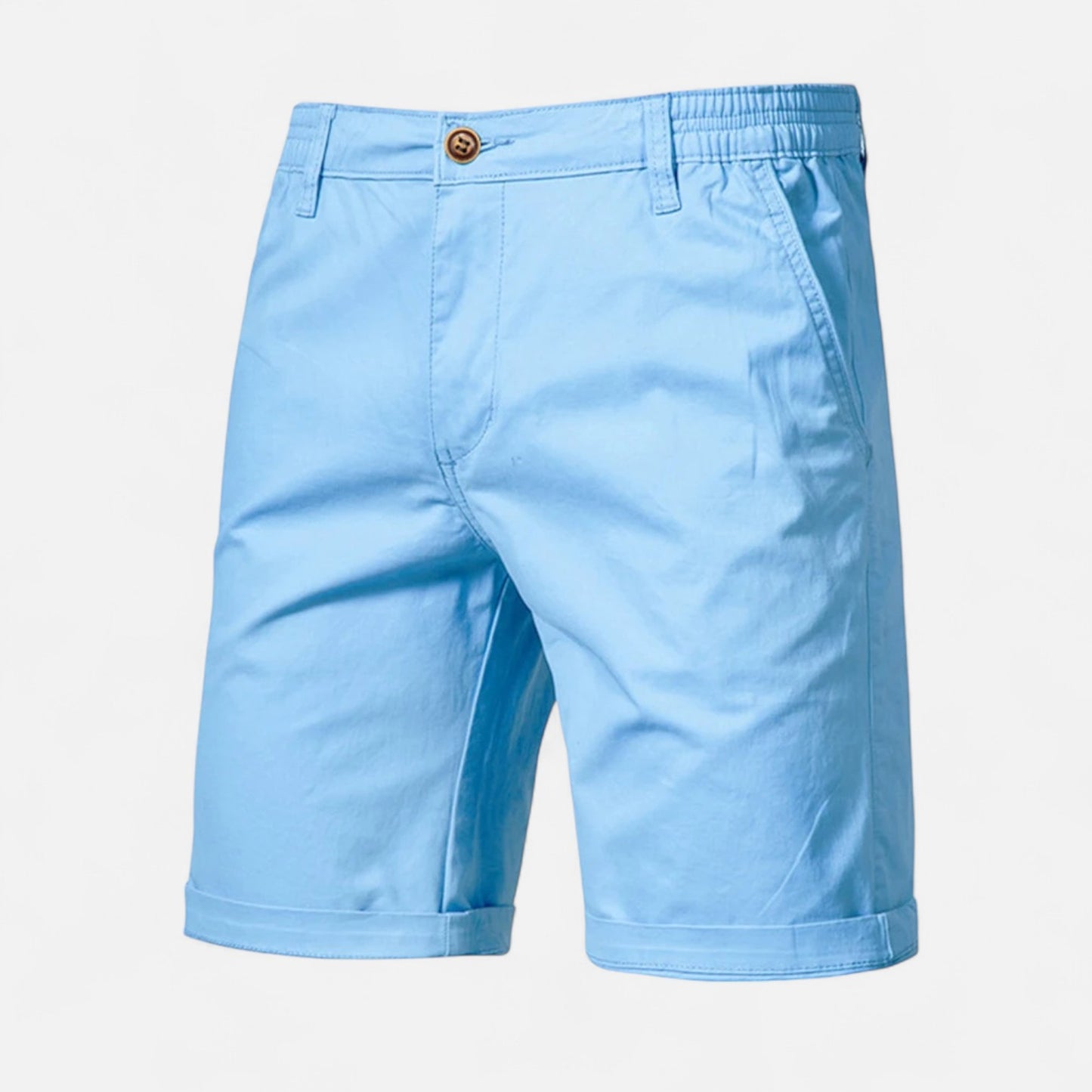 Rivrier l  Men’s Cotton Business Shorts – Tailored Summer Professionalism