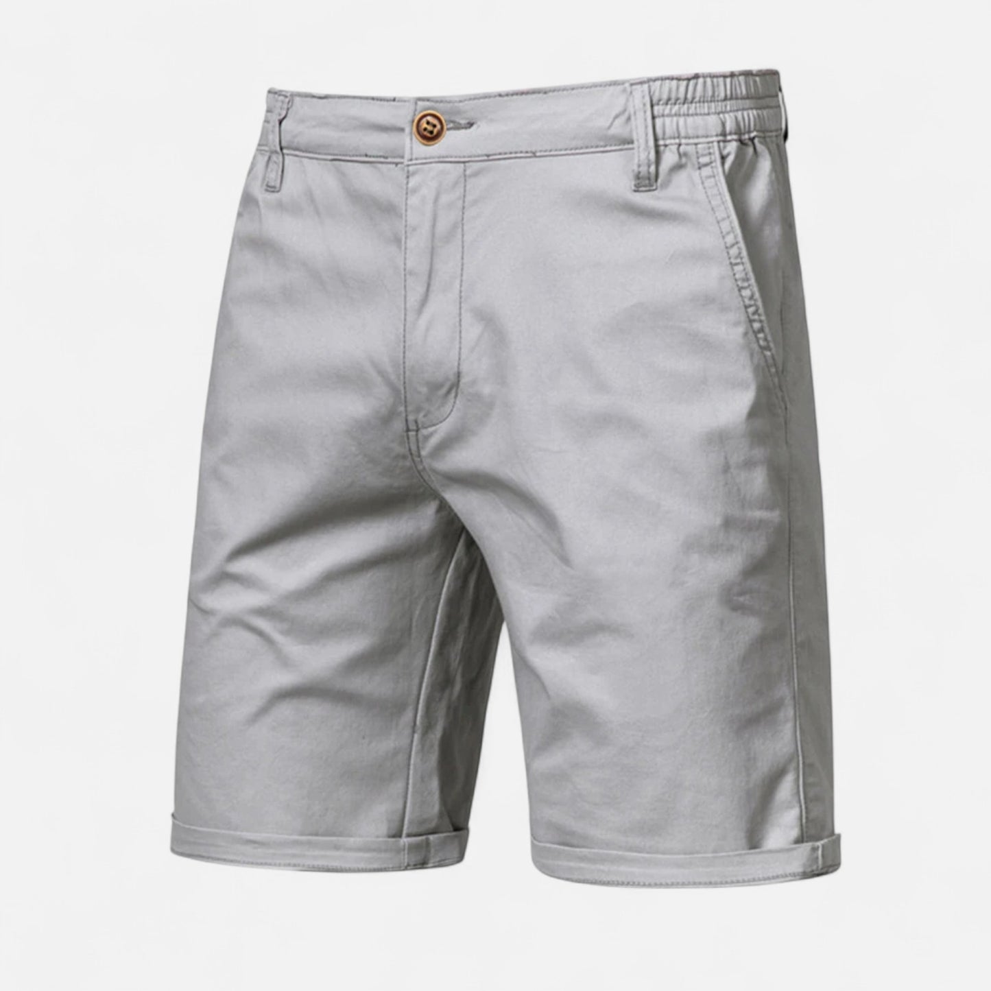 Rivrier l  Men’s Cotton Business Shorts – Tailored Summer Professionalism