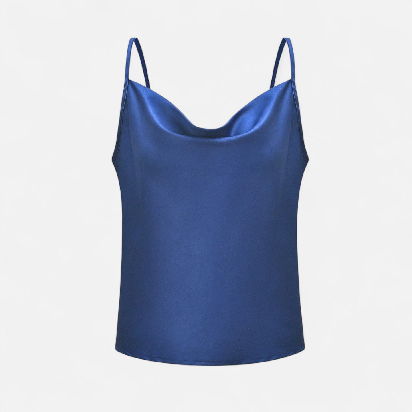 Rivrier l Women’s Silk‑Satin Tops – Luxe Layering Essentials