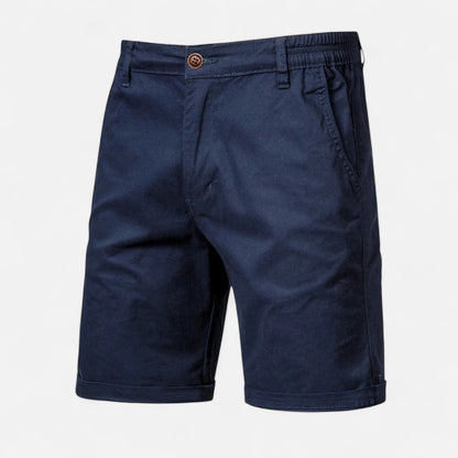 Rivrier l  Men’s Cotton Business Shorts – Tailored Summer Professionalism